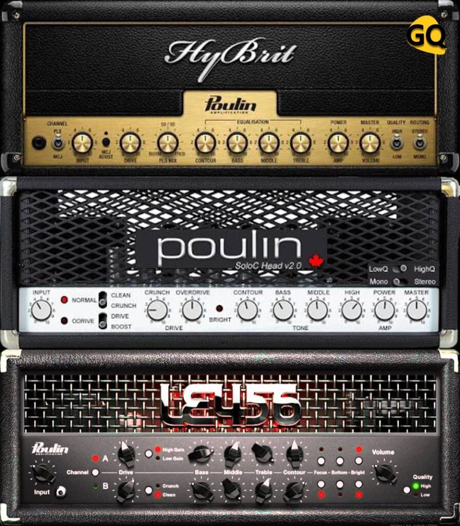 LePou Amp Sims, d'excellents simulateurs d'amplificateurs de guitare gratuits Plugins VST.