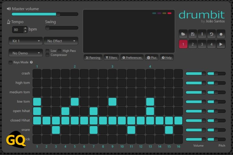 Mejores cajas de ritmos virtual online -VST software- gratuitas