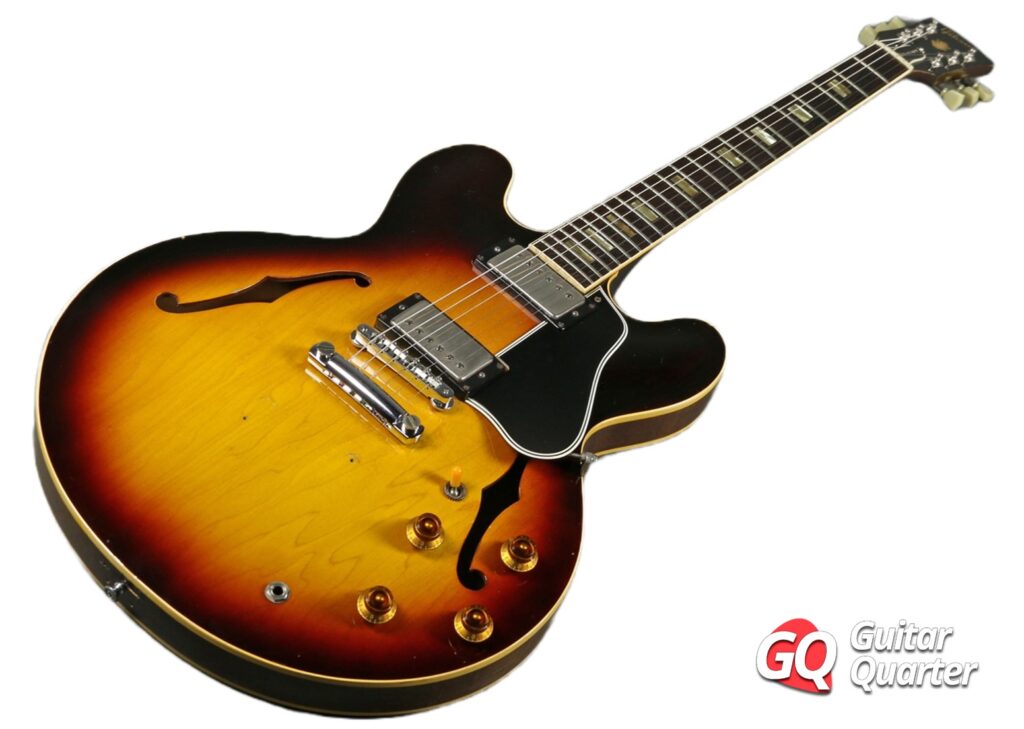 Gibson ES-335, una delle migliori chitarre mai realizzate.