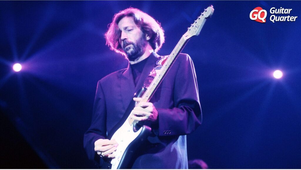 Eric Clapton l'un des guitaristes les plus légendaires et emblématiques de tous les temps.