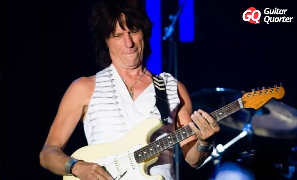 Jeff Beck, one of the most recognized guitarists in Rock.