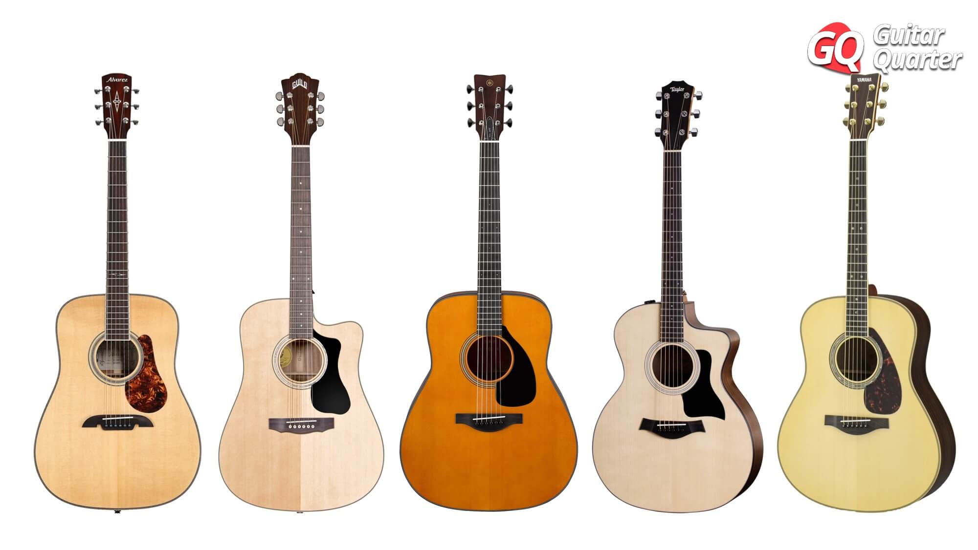 Las mejores guitarras acústicas por menos de $ 1000